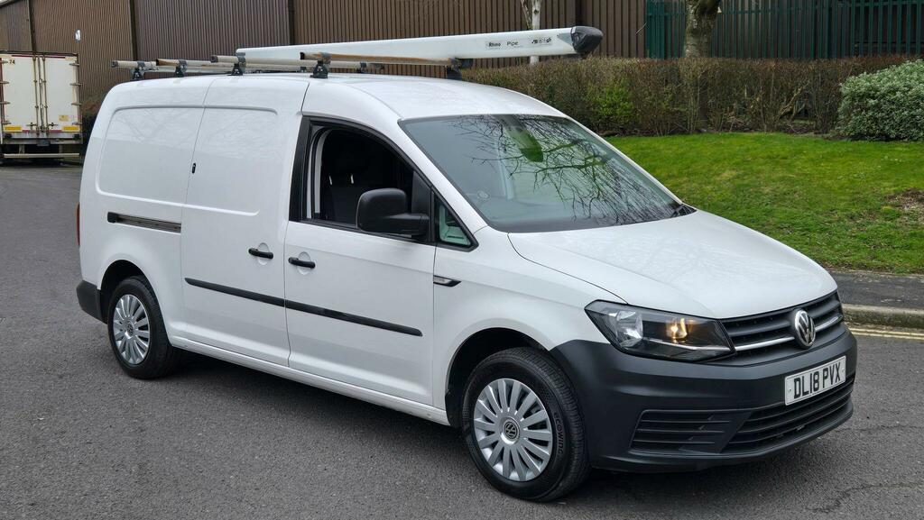 Volkswagen Caddy Maxi 2.0 Tdi C20 Startline Lwb Euro 6 Ss 6Dr DL18PVX White #3