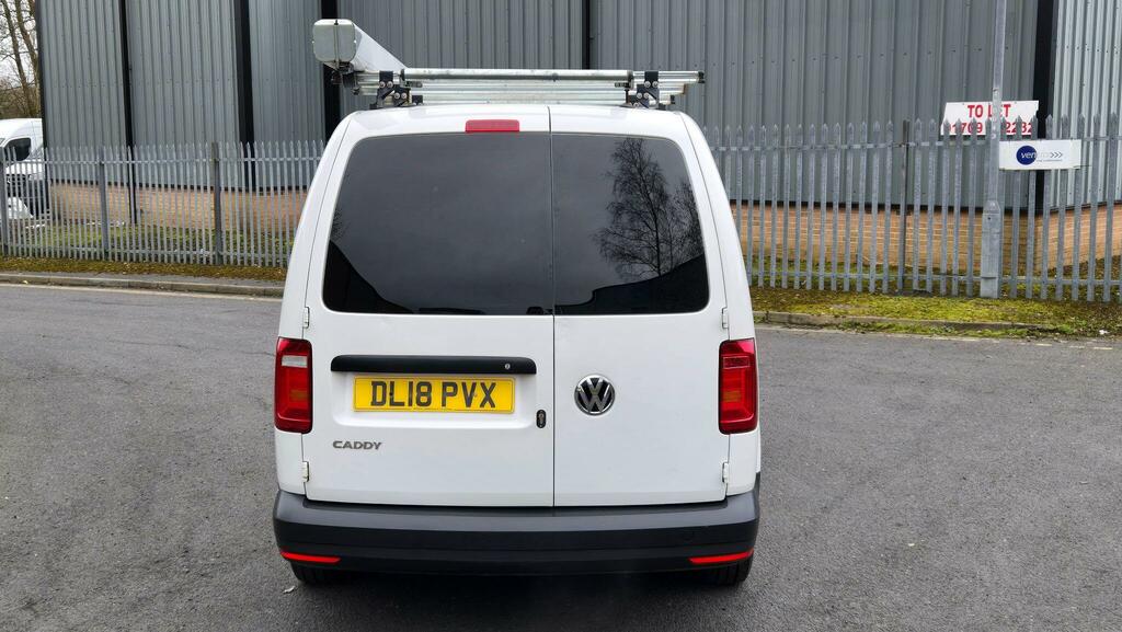 Volkswagen Caddy Maxi 2.0 Tdi C20 Startline Lwb Euro 6 Ss 6Dr DL18PVX White #6