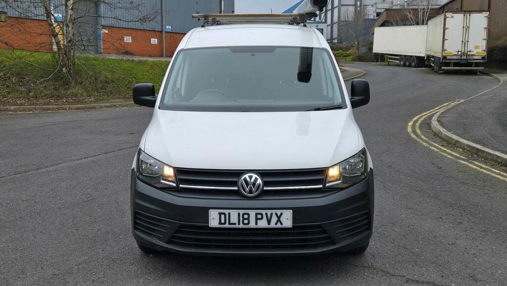 Volkswagen Caddy Maxi 2.0 Tdi C20 Startline Lwb Euro 6 Ss 6Dr DL18PVX White #2