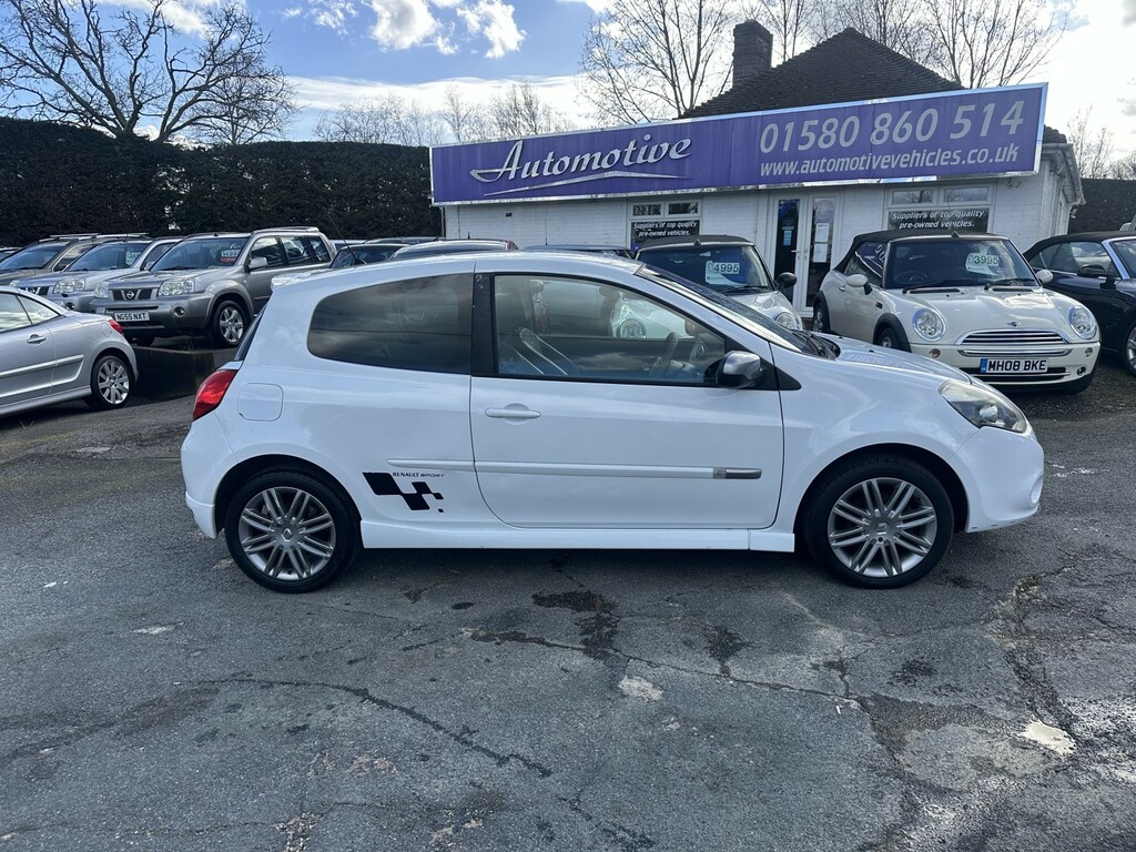 Renault Clio Hatchback 1.6 Vvt Gt 2010 HN10WHX White #6