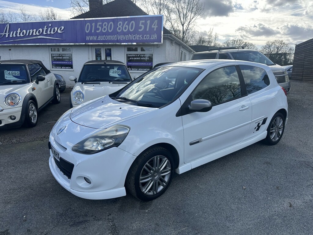 Renault Clio Hatchback 1.6 Vvt Gt 2010 HN10WHX White #2