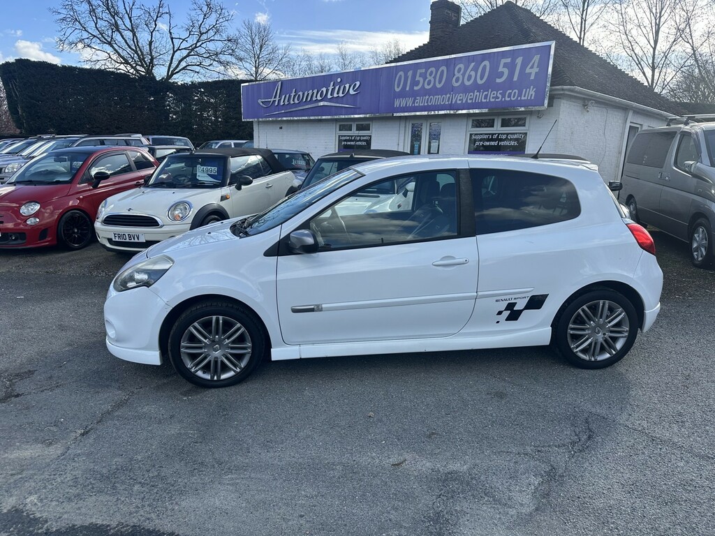 Renault Clio Hatchback 1.6 Vvt Gt 2010 HN10WHX White #4