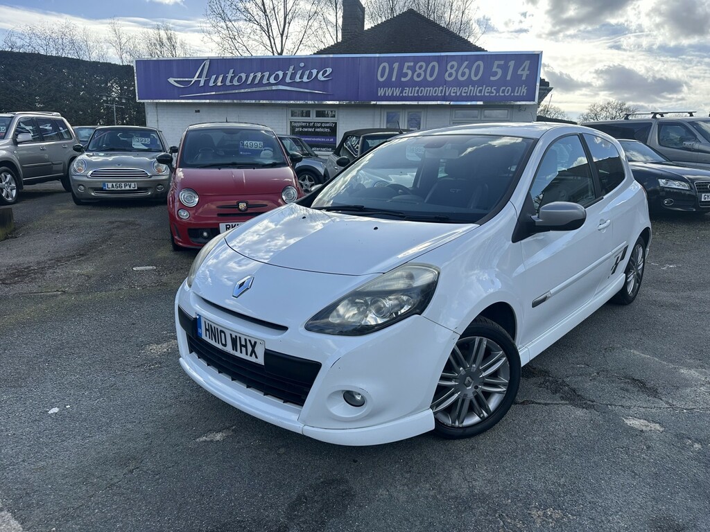 Renault Clio Hatchback 1.6 Vvt Gt 2010 White