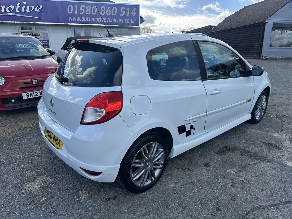 Renault Clio Hatchback 1.6 Vvt Gt 2010 HN10WHX White #5