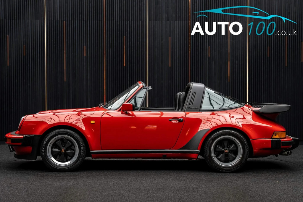 Porsche 911 3.3 Classic Turbo Targa Red #4