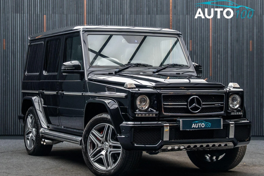 Mercedes-Benz G Class 5.5 G63 V8 Biturbo Amg Spds7gt 4Wd Euro 6 Ss 5 Black