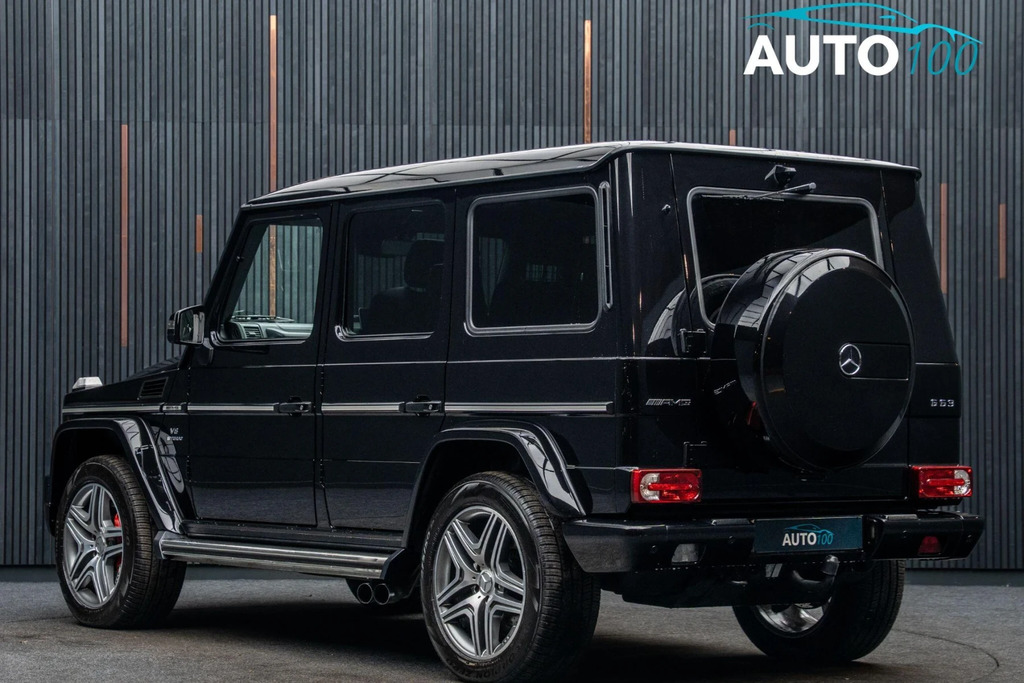 Mercedes-Benz G Class 5.5 G63 V8 Biturbo Amg Spds7gt 4Wd Euro 6 Ss 5 Black #3