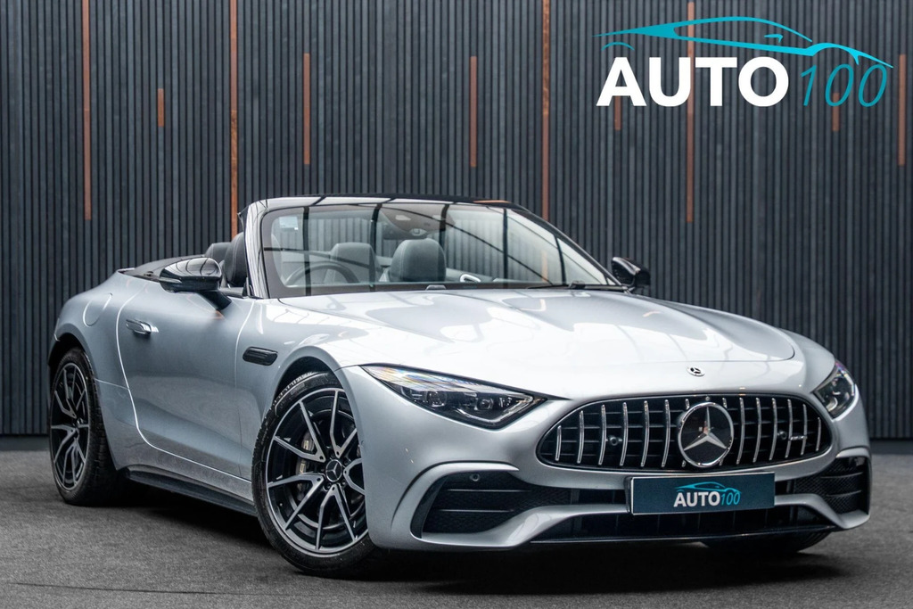 Mercedes-Benz SL Class 2.0 Sl43 Mhev Amg Premium Spds Mct Euro 6 Ss Silver