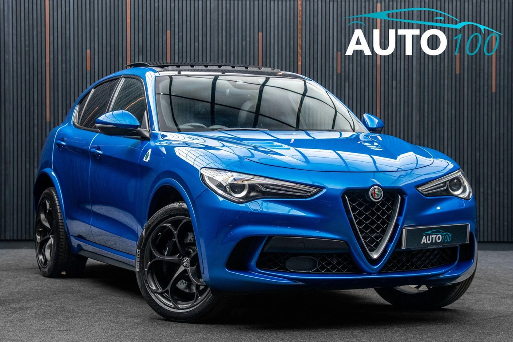 Alfa Romeo Stelvio 2.9 V6 Bi-turbo Quadrifoglio Q4 Awd Euro 6 S Blue