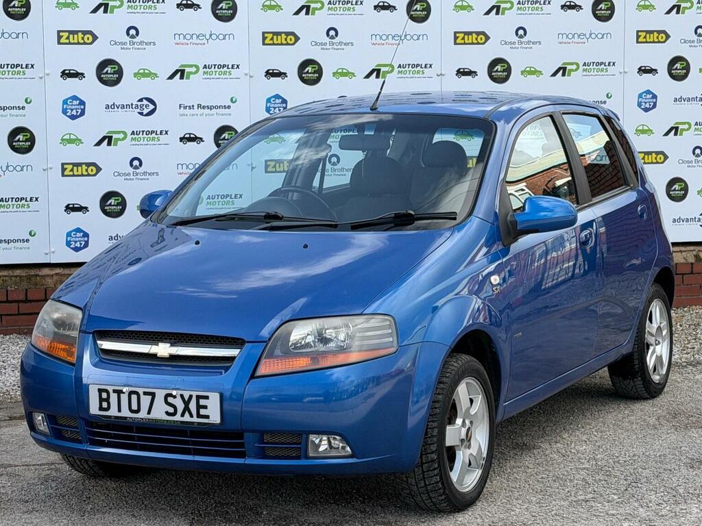 Chevrolet Kalos Hatchback Blue #3