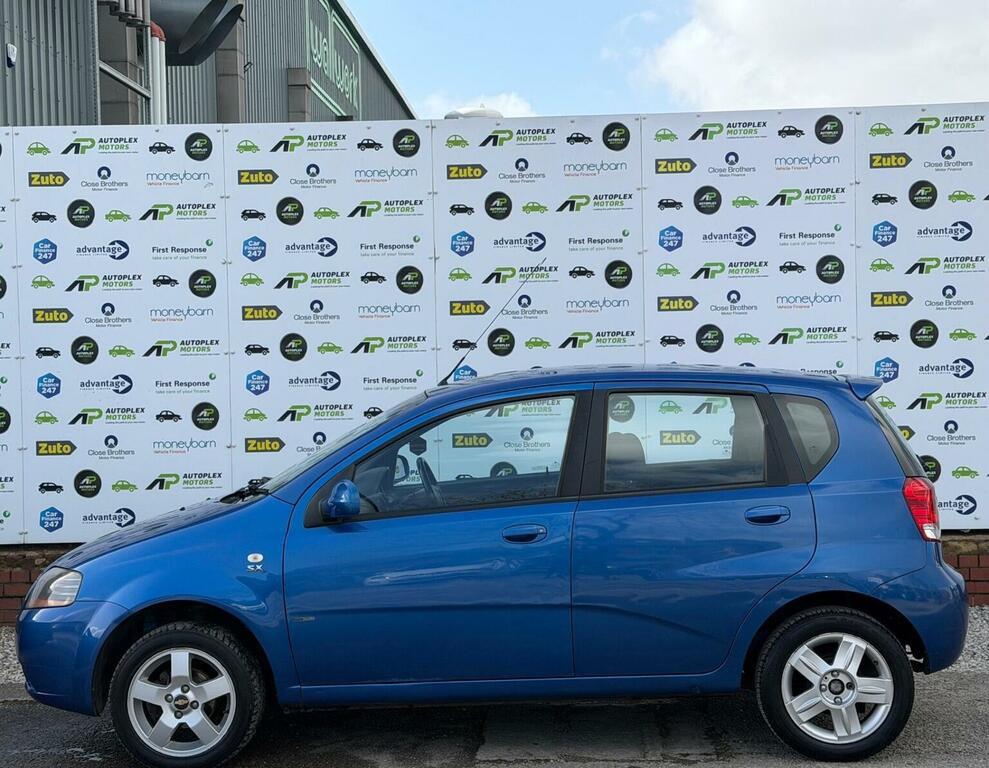 Chevrolet Kalos Hatchback Blue #5