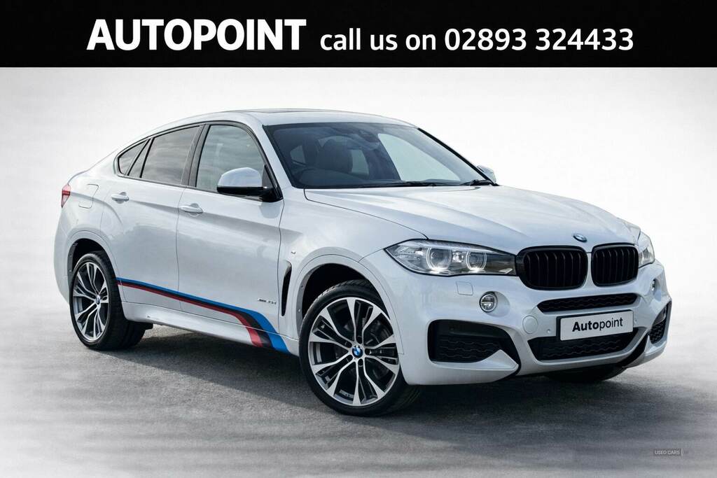 BMW X6 Xdrive40d M Sport Step White