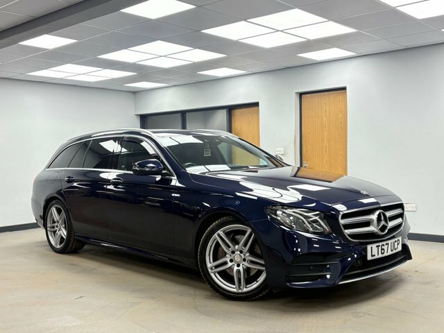Mercedes-Benz E Class 2.0 E220d Amg Line Estate G-tronic Eur Blue