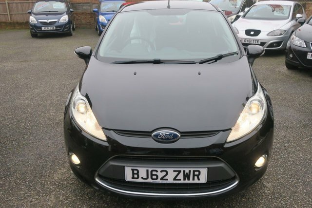 Ford Fiesta 2012 1.25 Zetec Hatchback Euro 5 BJ62ZWR Black #5