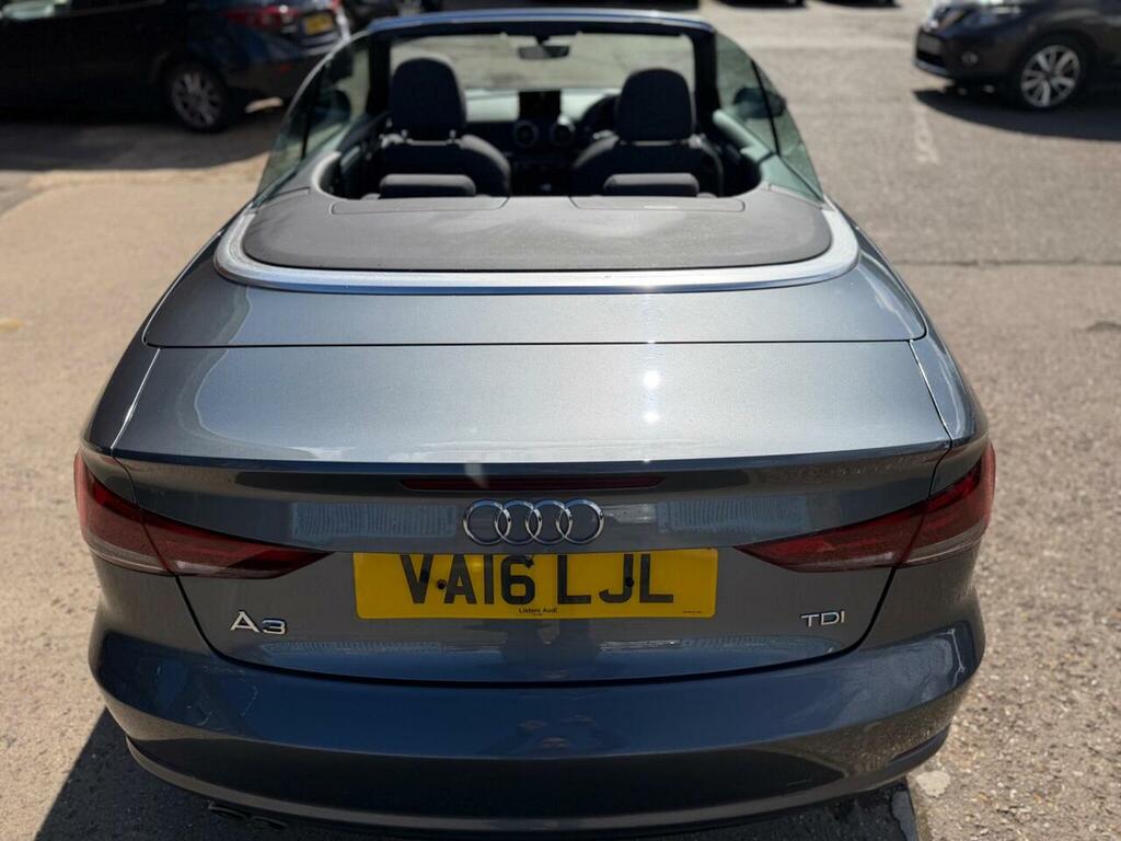 Audi A3 Cabriolet 2.0 Tdi Sport Euro 6 Ss Nav VA16LJL Grey #5
