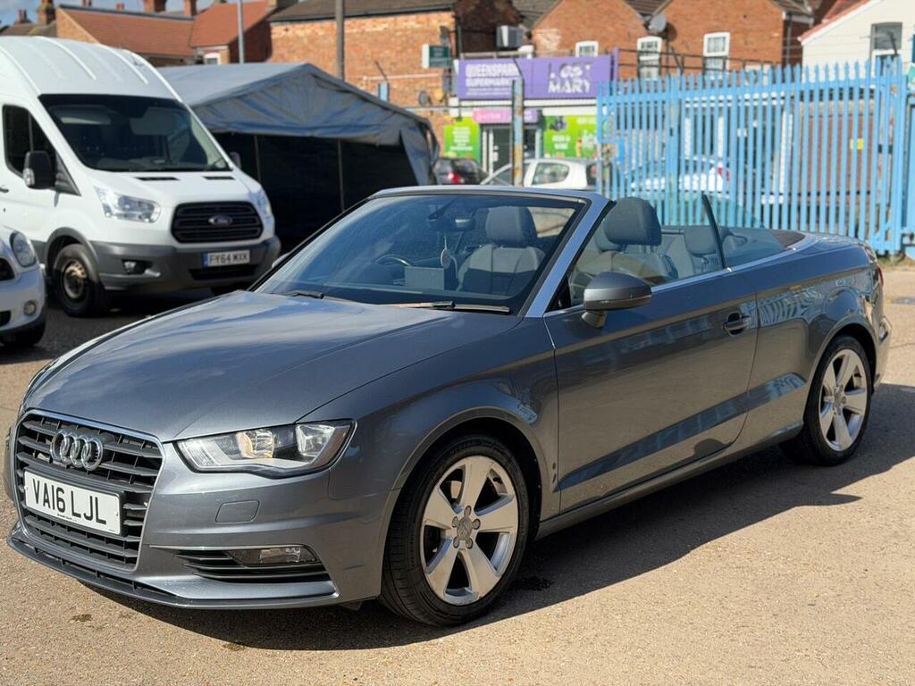 Audi A3 Cabriolet 2.0 Tdi Sport Euro 6 Ss Nav VA16LJL Grey #3