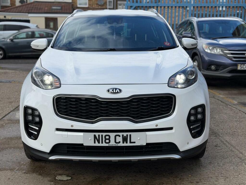Kia Sportage 1.6 T-gdi Gt-line Awd Euro 6 White #4