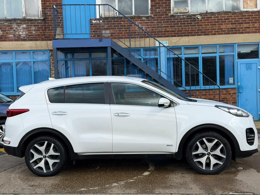 Kia Sportage 1.6 T-gdi Gt-line Awd Euro 6 White #6