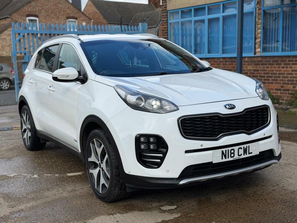 Kia Sportage 1.6 T-gdi Gt-line Awd Euro 6 White #2