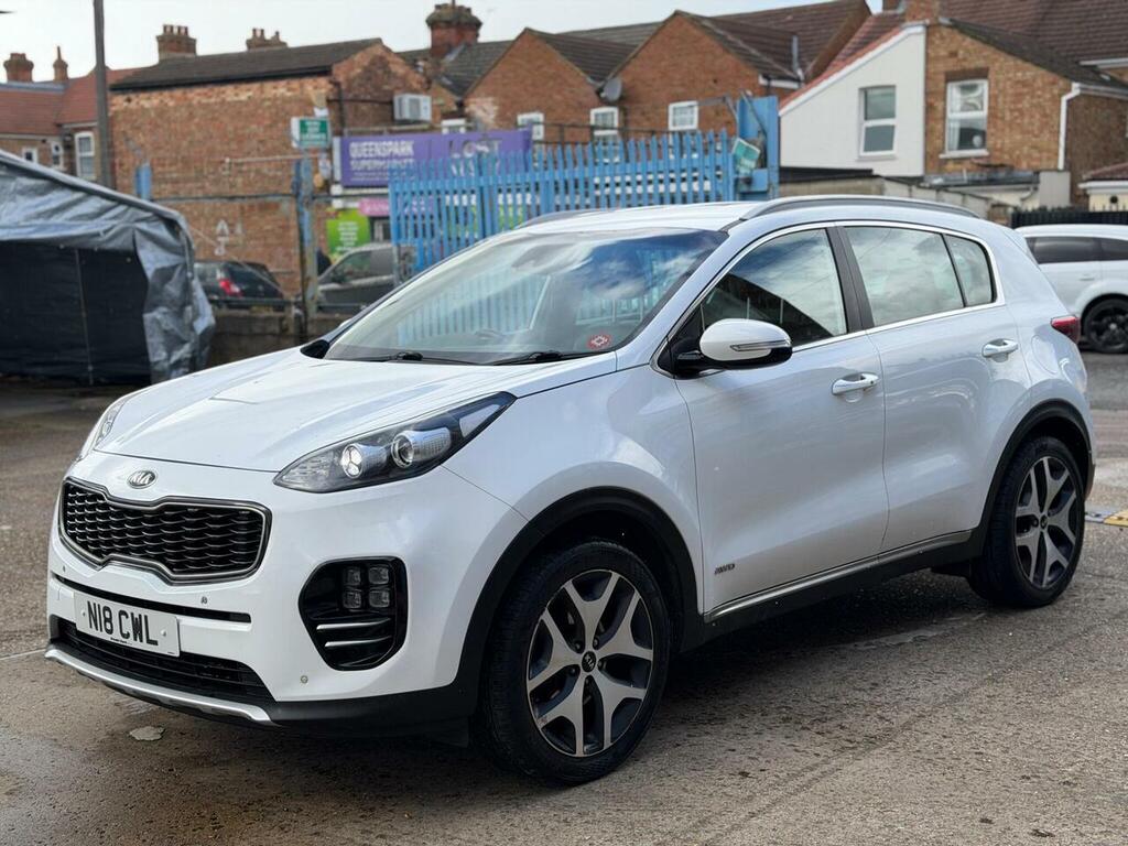Kia Sportage 1.6 T-gdi Gt-line Awd Euro 6 White #3