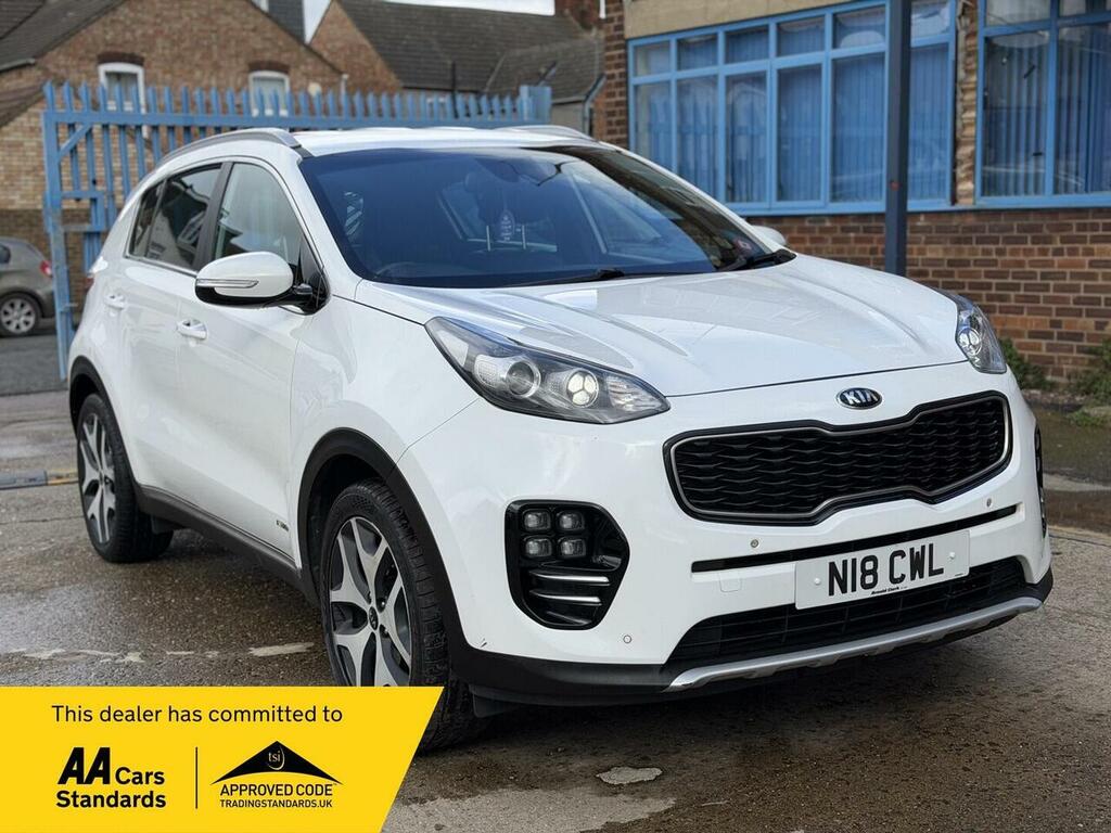 Kia Sportage 1.6 T-gdi Gt-line Awd Euro 6 White