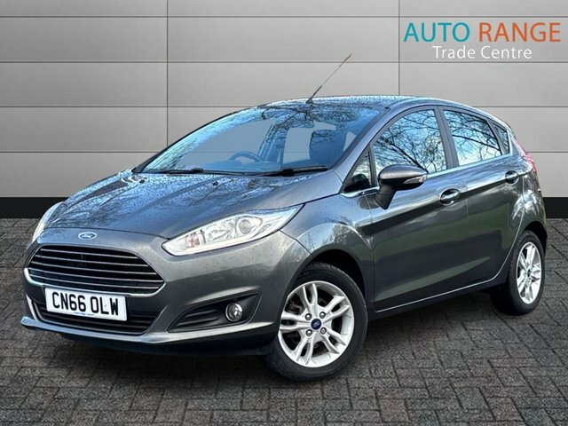 Ford Fiesta Ecoboost Zetec Hatchback CN66OLW Grey #2