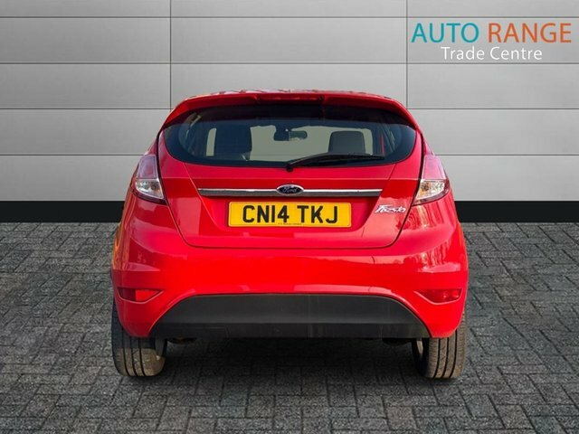 Ford Fiesta Zetec Hatchback Red #4