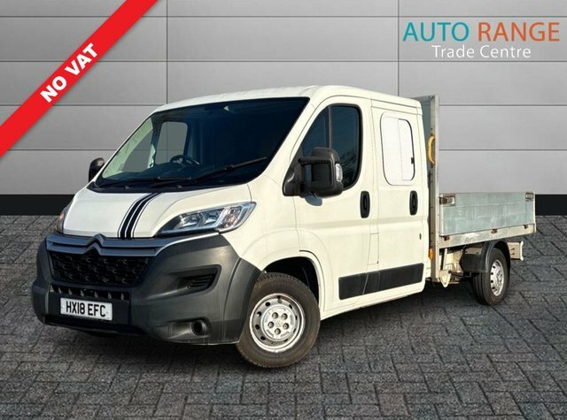 Citroen Relay Bluehdi 35 Chassis Double White