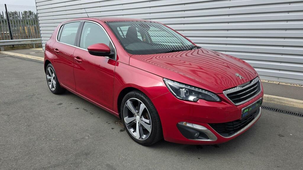 Peugeot 308 1.6 Hdi Allure Euro 5 S S Red