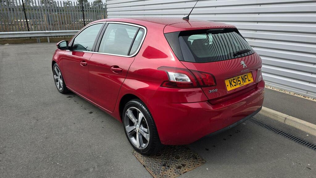 Peugeot 308 1.6 Hdi Allure Euro 5 S S KS15NFL Red #5