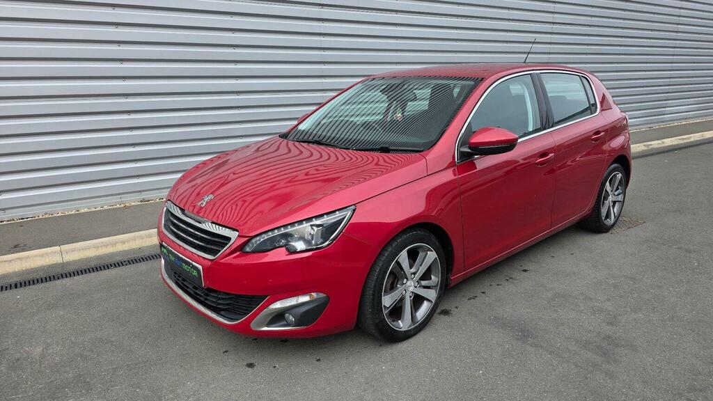 Peugeot 308 1.6 Hdi Allure Euro 5 S S KS15NFL Red #3