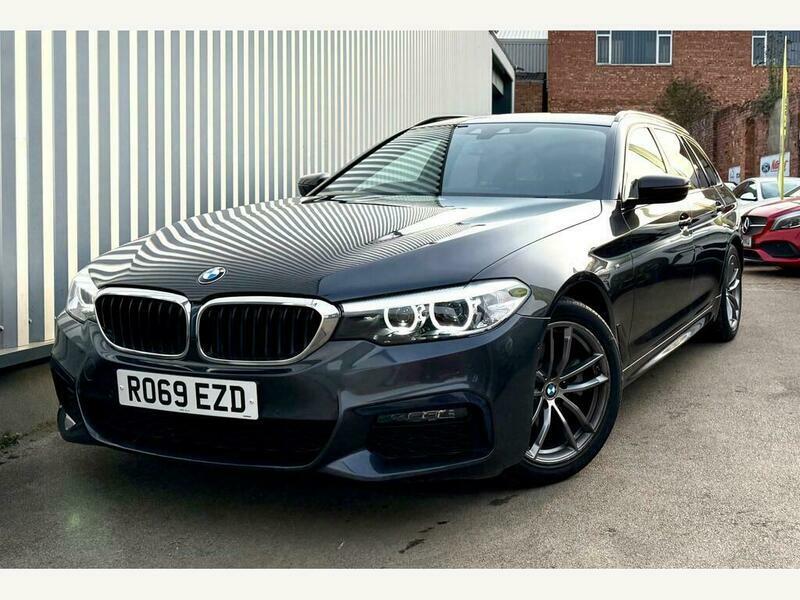 BMW 5 Series 520I M Sport Touring RO69EZD Grey #3