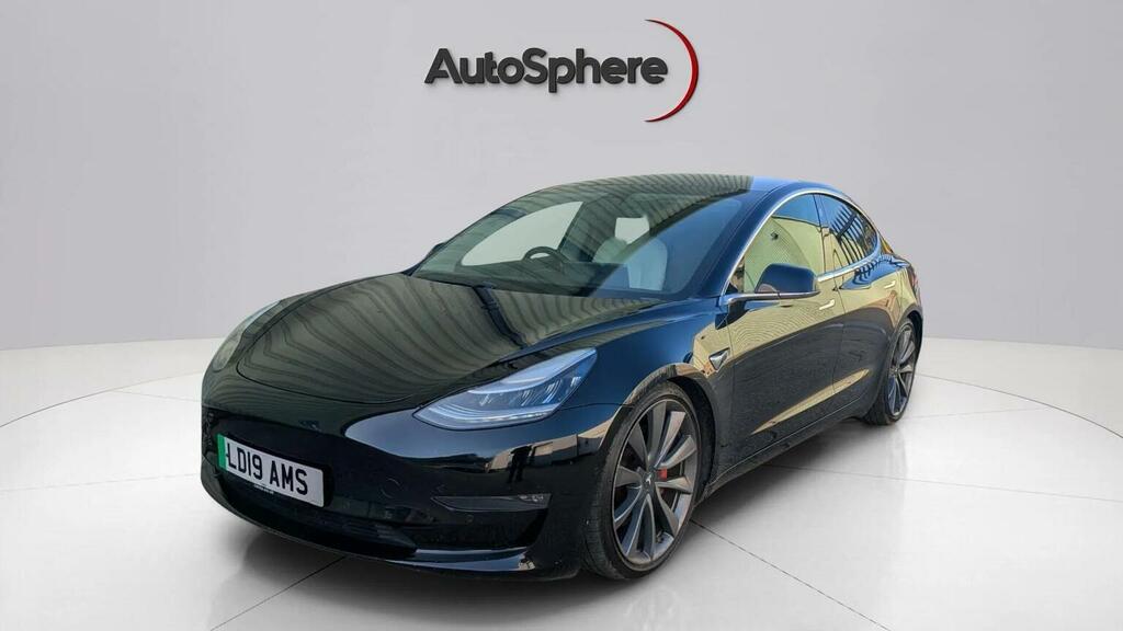 Tesla Model 3 Saloon LD19AMS Black #2