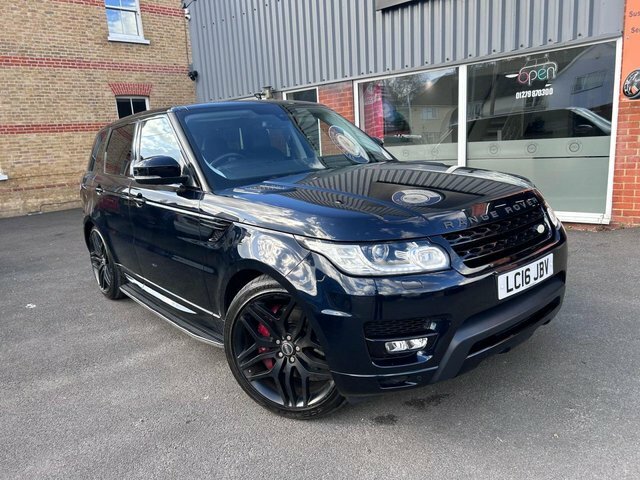 Land Rover Range Rover Sport Sd V6 Hse Suv Black