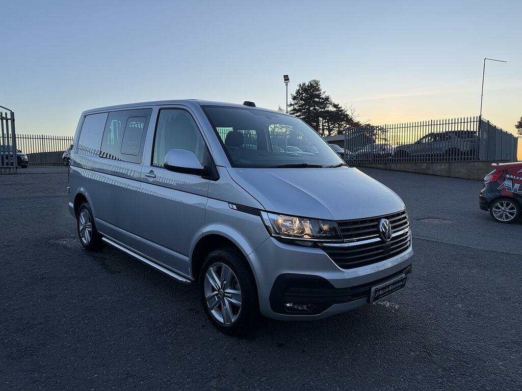 Volkswagen Transporter 2.0 Bitdi T32 Highline Kombi Double Cab Silver #3