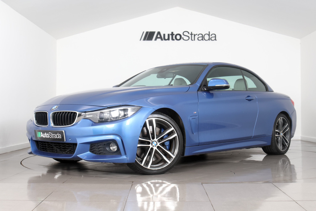 BMW 4 Series 430I M Sport WM17MWJ Blue #4