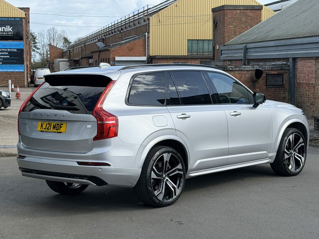 Volvo XC90 Volvo Xc90 2.0H T8 Twin Engine Recharge 11.6Kwh R- KJ21MDF Silver #4