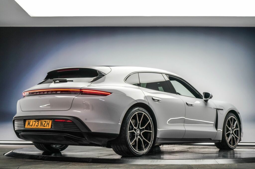 Porsche Taycan 2023 Performance Plus 93.4Kwh Sport Turismo El MJ73NZH Grey #3