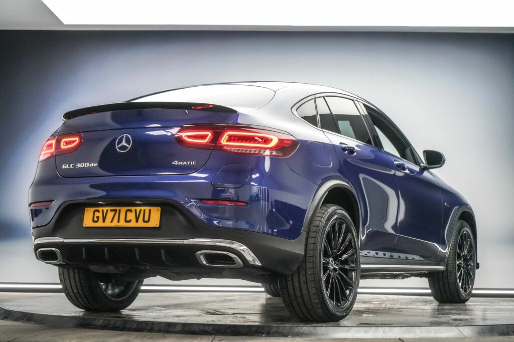 Mercedes-Benz GLC Class 2021 2.0 Glc300de 13.5Kwh Amg Line Premium Coupe GV71CVU Blue #3