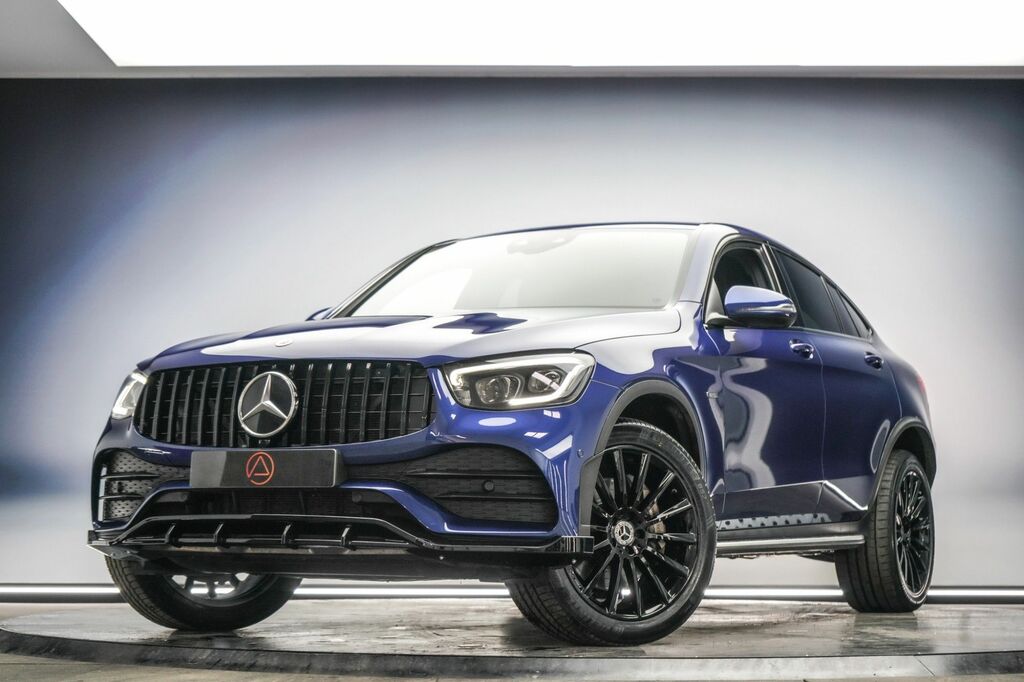 Mercedes-Benz GLC Class 2021 2.0 Glc300de 13.5Kwh Amg Line Premium Coupe Blue