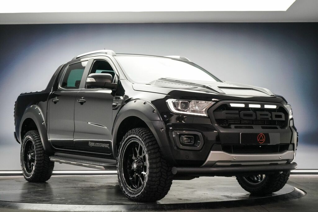 Ford Ranger 2022 2.0 Ecoblue Wildtrak Pickup Double Cab Di BN72XTP Black #6