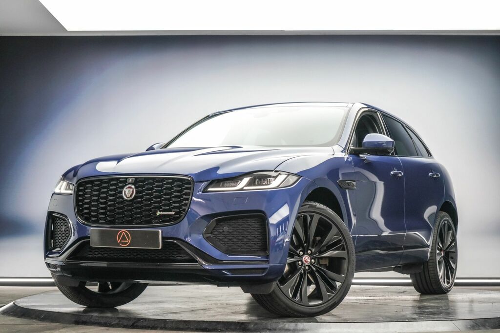 Jaguar F-Pace 2021 2.0 D200 Mhev R-dynamic Hse Suv Au Blue