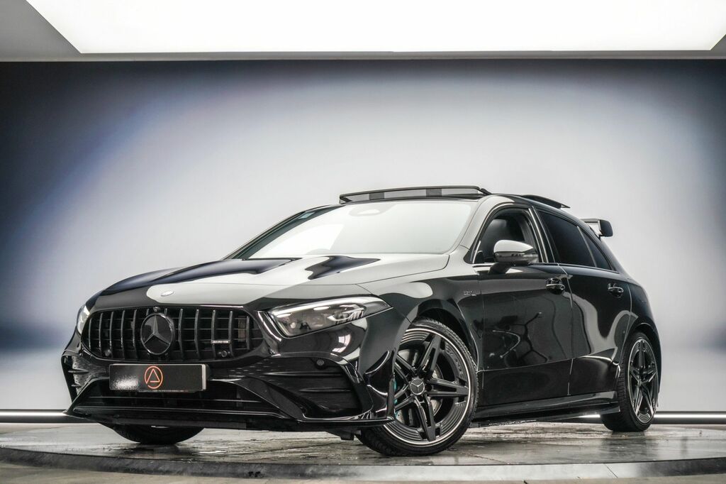 Mercedes-Benz A Class 2023 2.0 A35h Mhev Amg Premium Plus Hatchback Black