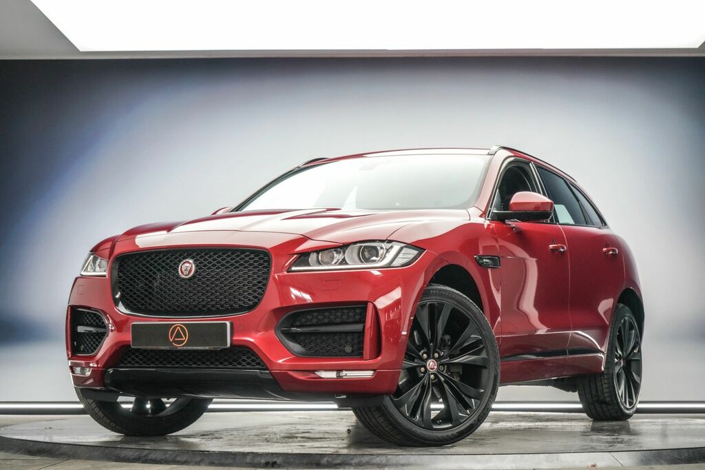 Jaguar F-Pace 2018 2.0 P300 R-sport Suv Awd Euro Red