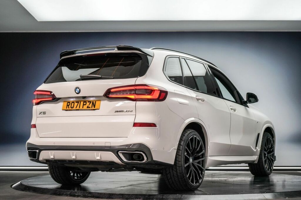 BMW X5 2021 3.0 30D Mht M Sport Suv Hybrid Aut RO71PZN White #3