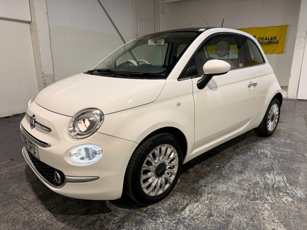 Fiat 500 1.2L Lounge YD16SFU White #6