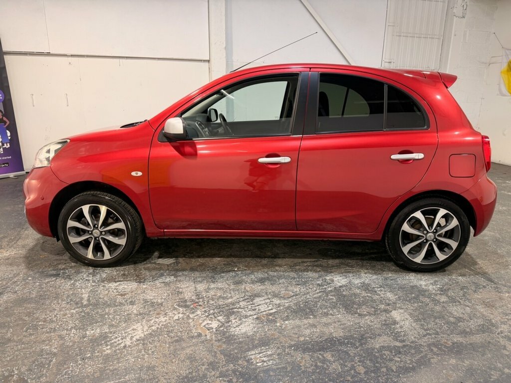 Nissan Micra 1L N-tec MJ17BNZ Red #2