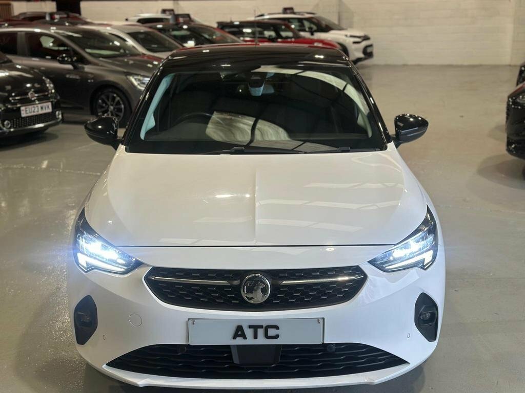 Vauxhall Corsa Hatchback 1.5 Turbo D Elite Nav 2021 DL21UUE White #5