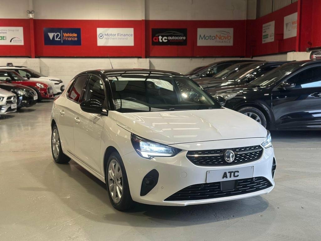 Vauxhall Corsa Hatchback 1.5 Turbo D Elite Nav 2021 White
