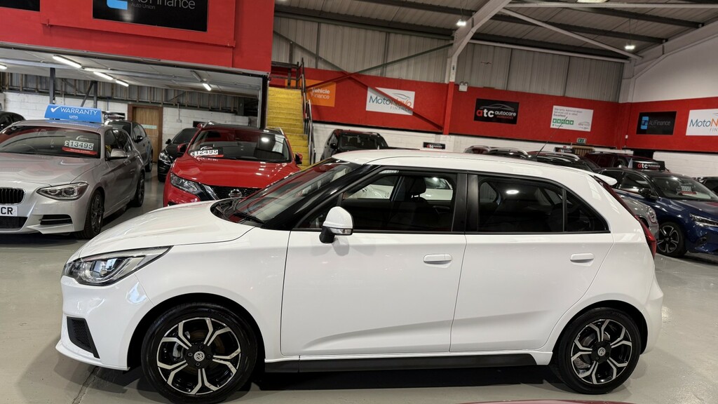 MG MG3 Hatchback 1.5 Vti-tech Excite 2022 LM72ZXV White #4
